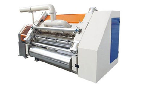 Ample E & F Flute 2 Ply Corrugated machine use by AMBA offset printing company