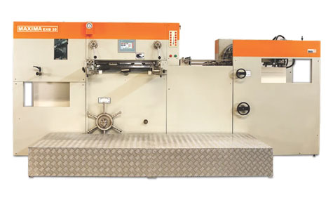 Automatic Die Cutting Machine MAXIMA EXB 35 machine for box packaging press