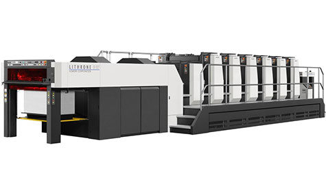 Komori Lithrone G37 for commercial printing by AMBA offset printers