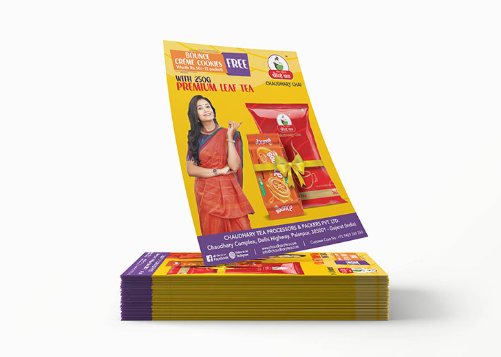 Commercial Flyers printed by AMBA offset printing press